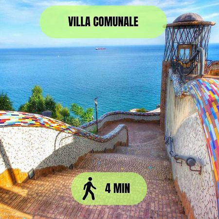---5 Minutes From The Sea ---Panorama And A-C Bed and Breakfast Vietri Exteriör bild