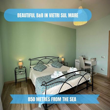 ---5 Minutes From The Sea ---Panorama And A-C Bed and Breakfast Vietri Exteriör bild