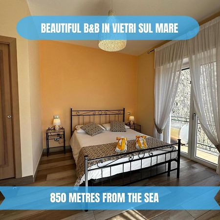 ---5 Minutes From The Sea ---Panorama And A-C Bed and Breakfast Vietri Exteriör bild